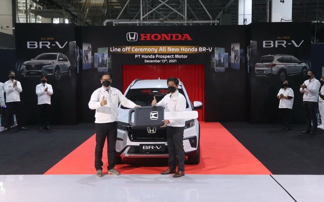 New Honda BR-V Mulai Produksi Siap Kirim